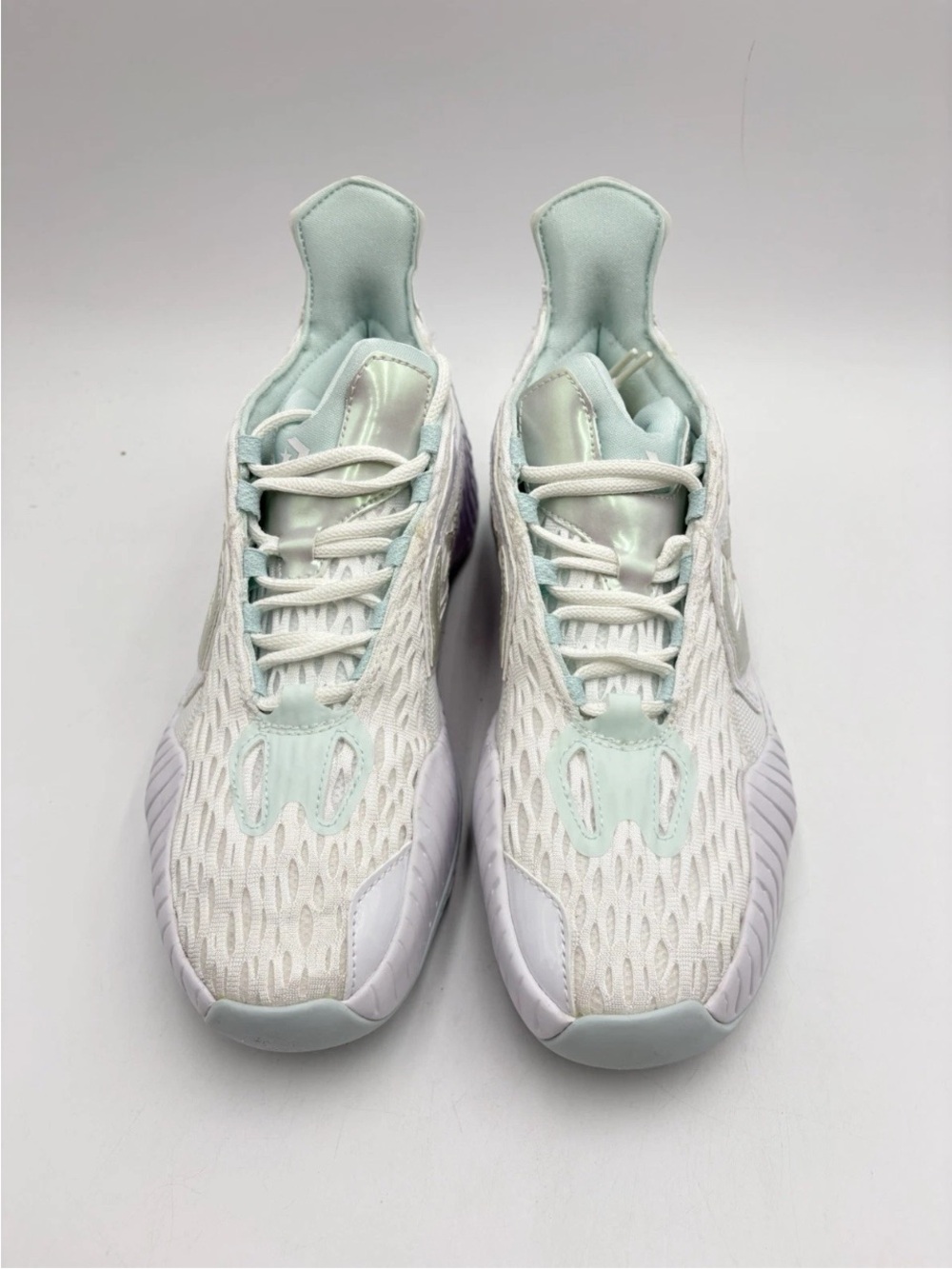 Converse Allstar BB Prototype Women's Mint and White Mesh Sneakers